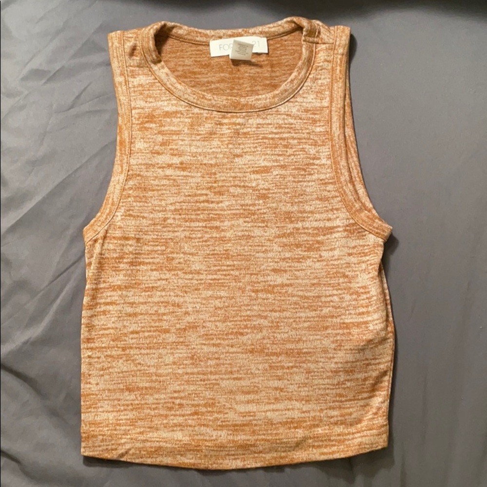 Orange Crop Top